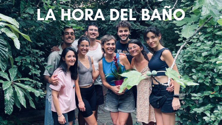 Imagen del equipo en el rodaje