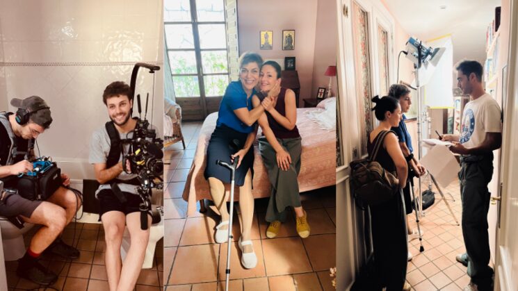 Some moments during the shoothing days