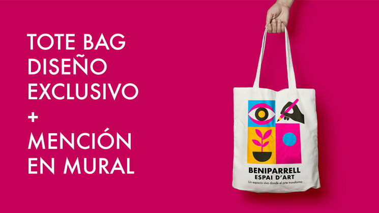 ToteBag de algodón con ilustración exclusiva