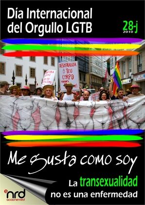 Cartel editado en 2010. Acción en Red.