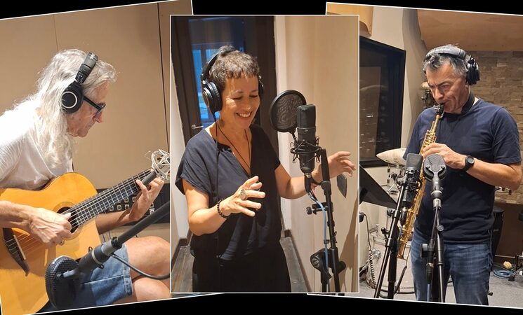 Grabando en Italia con Silvio Zalambani y Adrián Fioramonti 