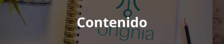 Contenido de la Agenda Orignia 2026