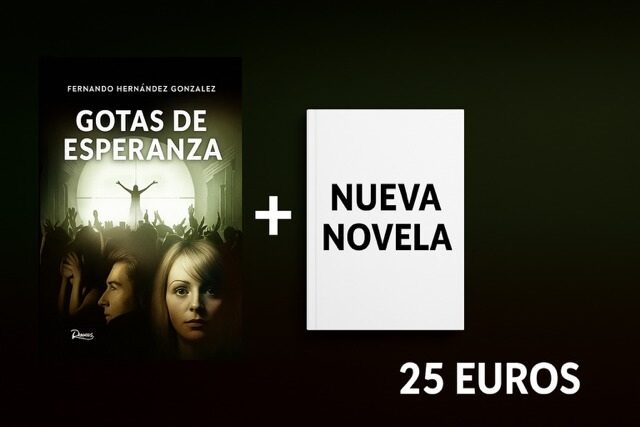 Gotas de esperanza: El caprichoso destino coloca al mando de una organización pacífica y con ganas de cambiar el mundo a Marga, a una funcionaria de justicia castigada por algunos hechos personales y hastiada del abuso y vileza que exhiben las eminentes personalidades del espectro económico y empresarial en los expedientes que llegan a su juzgado coruñés. Lo que empezó siendo una insignificante protesta social a través de la Red, gracias al don persuasivo que se encontraba latente en Marga, fue elevando su poder de desestabilización del sistema. Sin embargo, los grandes poderes socioeconómicos mundiales, que no están dispuestos a correr el riesgo de ver distorsionado su camino de poder por culpa de un pacífico grupo de rebeldes sociales, no dudarán en enfrentarse a ellos por medio de un psicópata con permiso gubernamental para matar, que será implacable con ella y con todos cuantos supongan un escollo en su camino. 