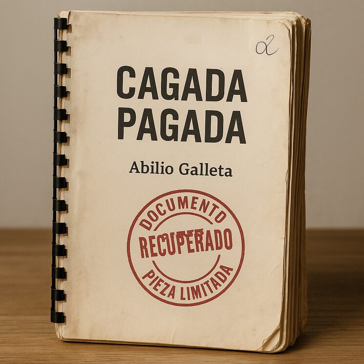 Manuscrito Cagada Pagada