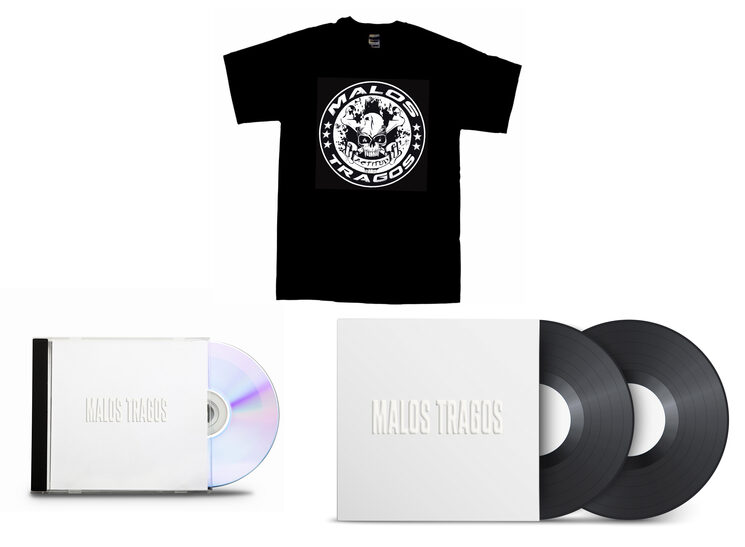 PACK CD, VINILO Y CAMISETA 45€