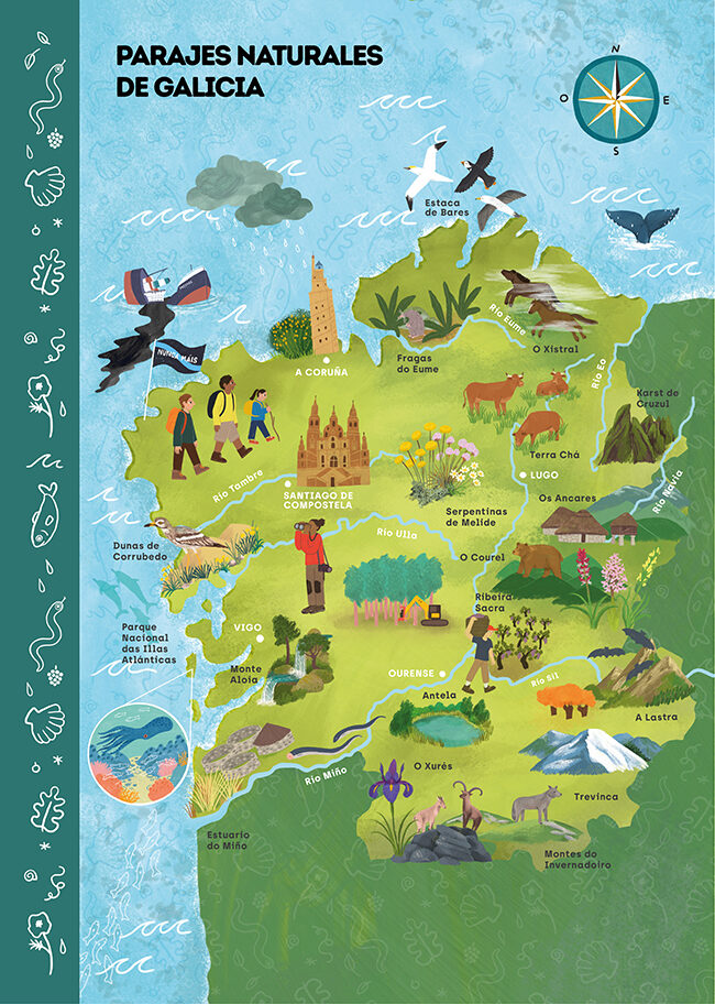 Mapa Galicia