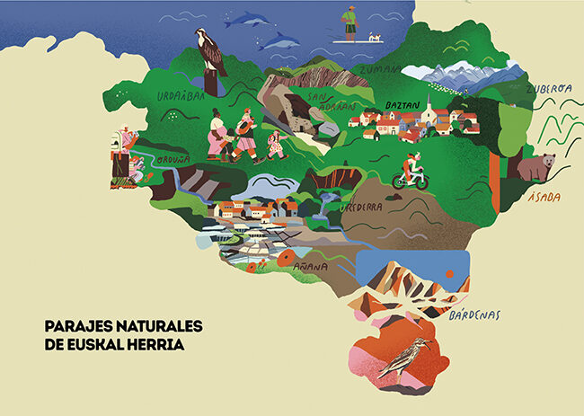 Mapa Euskal Herria