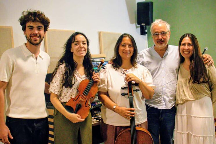 Grabando en Barcelona 
