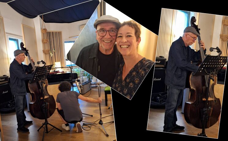 Recording with Horacio Fumero