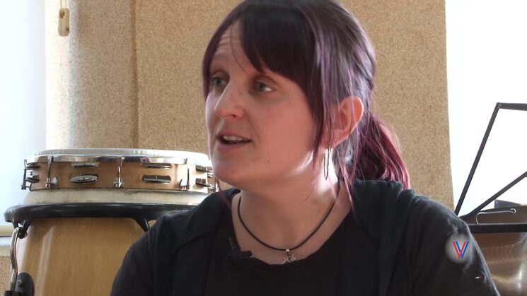 Jessica Redondo, alma máter de toda la enseñanza musical en San Esteban de Gormaz actualmente