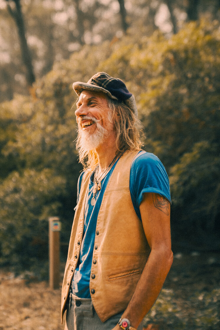 Gerónimo Serena, bajista, guitarrista y muy fotogénico.