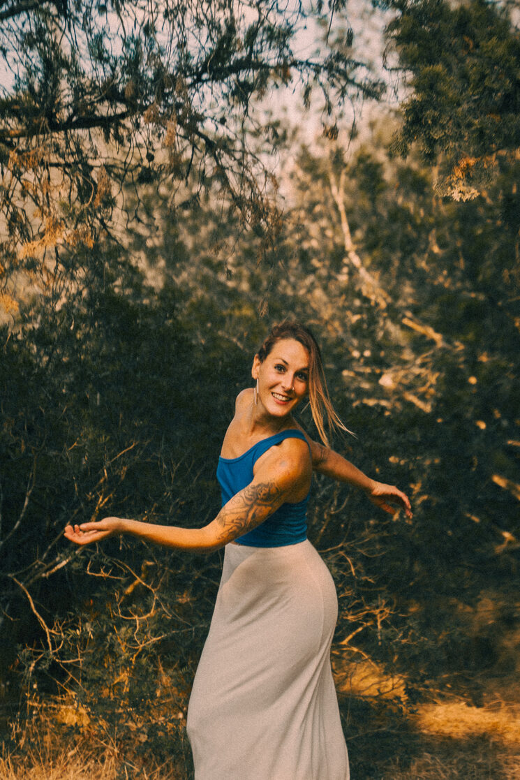 Àngela Guerrero, percusionista y maga de la vida.