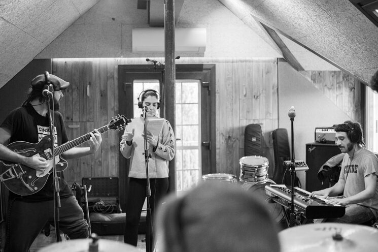 La banda en Escusalla Sonora