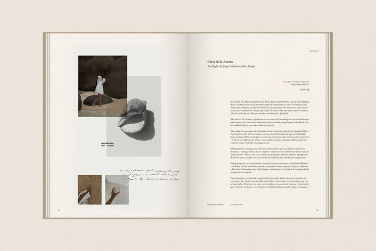 El interior guarda el equilibrio perfecto entre contenido e inspiración visual