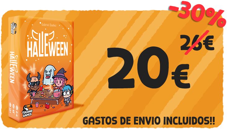 1 Copia de Halieween con 30% de descuento | Sólo para los primeros 10 mecenas de Verkami