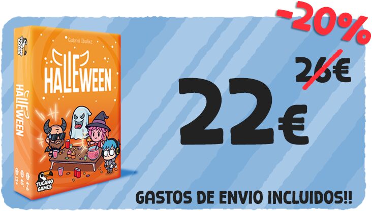 1 Copia de Halieween con 20% de descuento | Sólo para los primeros 25 mecenas de Verkami