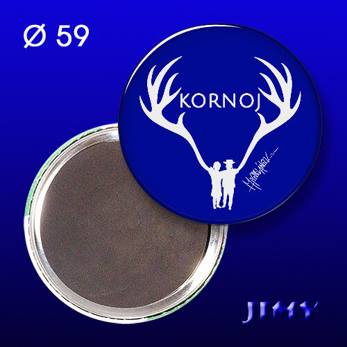 Abrebotellas imán con el logo de Kornoj