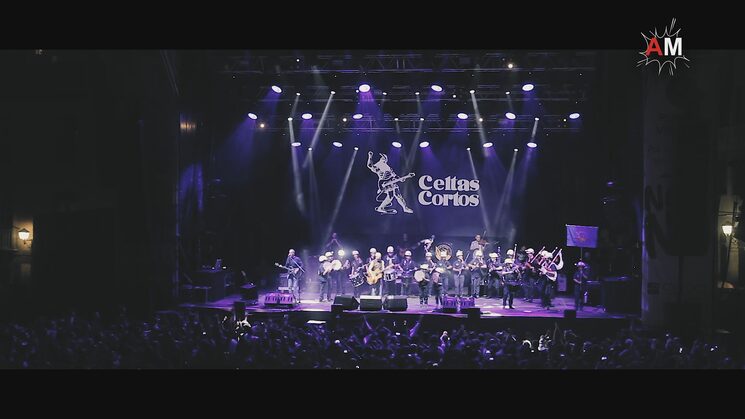 Con Celtas Cortos en San Mateo 2018 (Uviéu)