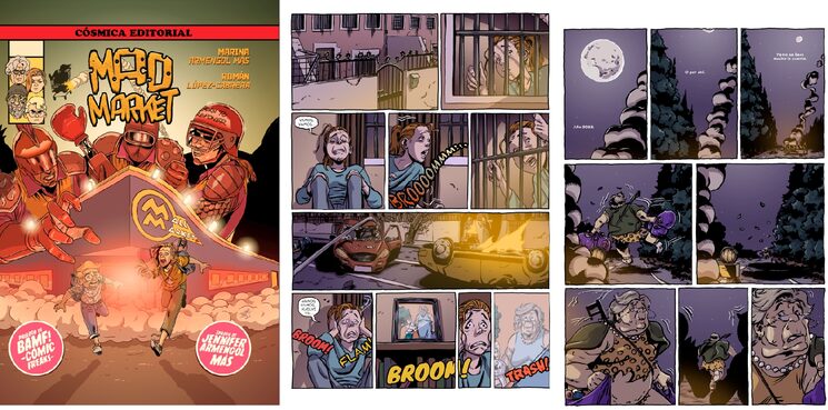 Regalo para todos los mecenas: cómic MAD MARKET