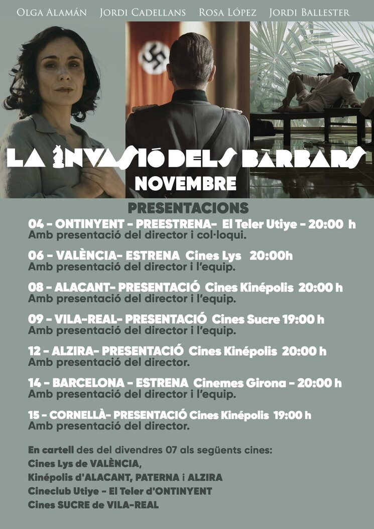 MISSATGE IMPORTANT SOBRE LES ENTRADES I LES ESTRENES AMB PRESENTACIÓ DE LA PEL·LÍCULA