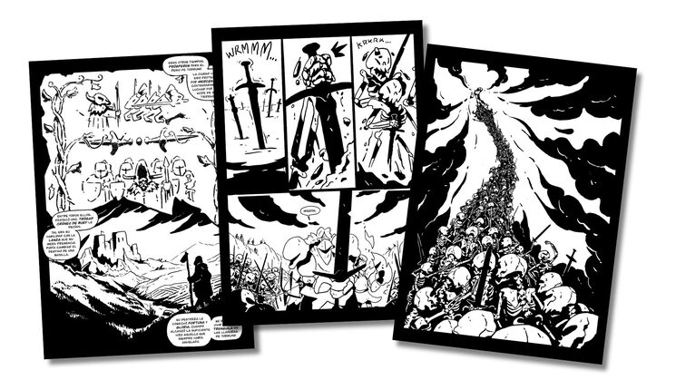 Ejemplo de algunas páginas de Lich