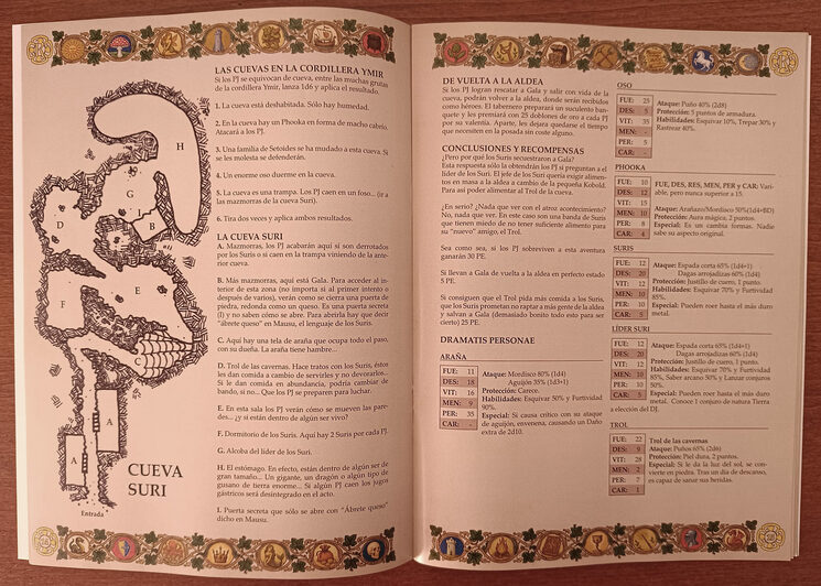 Interior de Antiguas leyendas