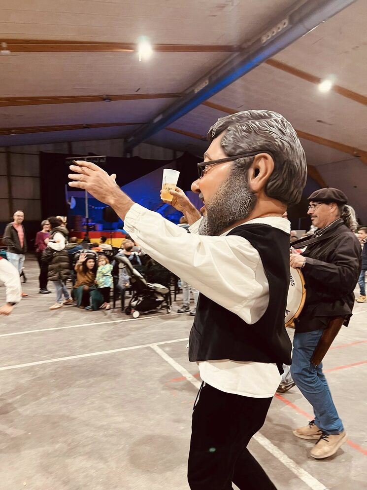 Momentos anteriores al concierto de Triguiñuelas