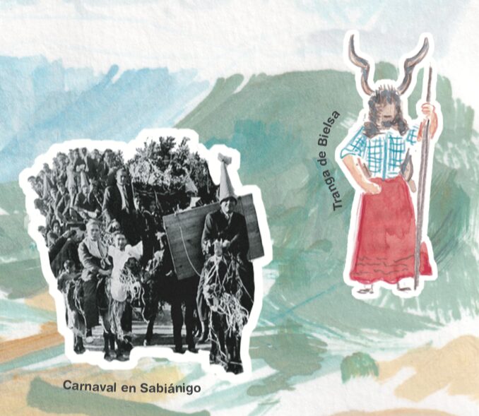 ¡Fuera, invierno, fuera! ¡borina y fartera! carnaval trae cartas de la primavera... (La Ronda de Boltaña)