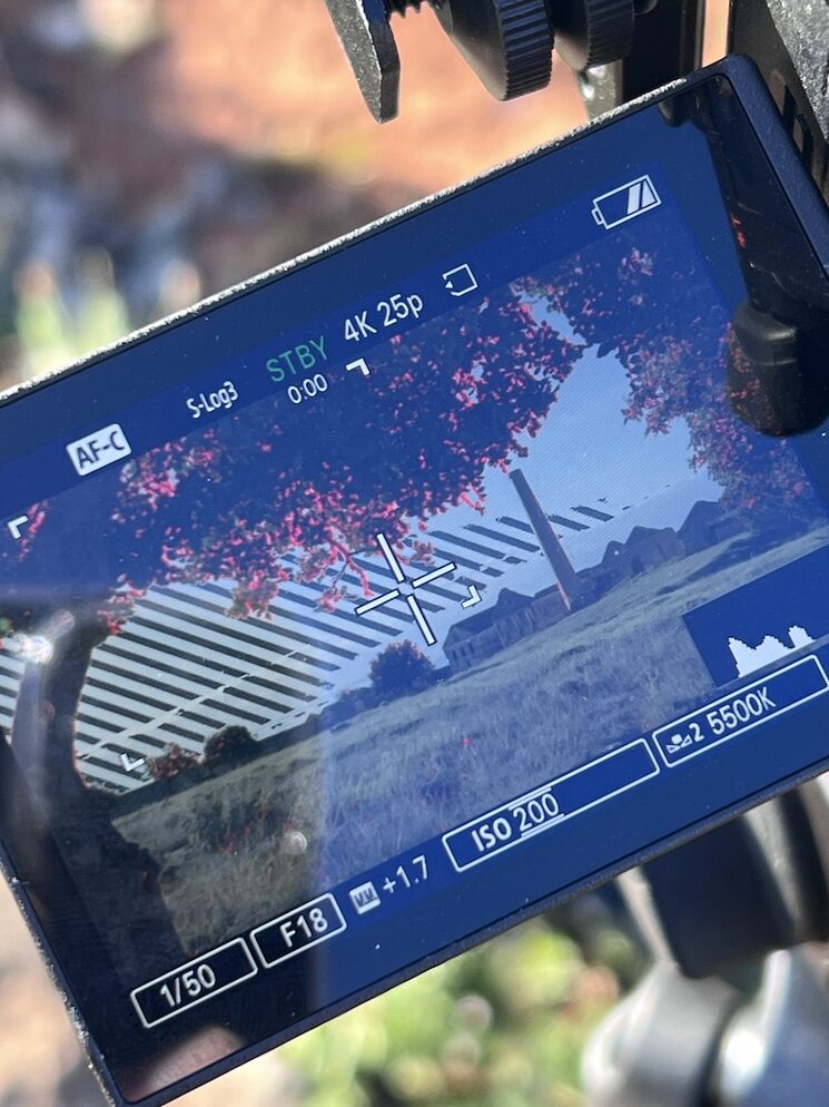 filming for the promo video