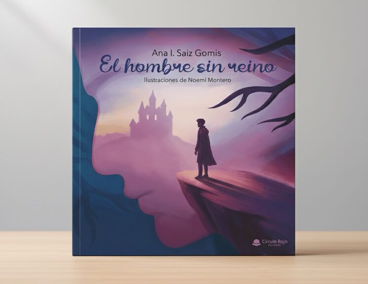 Recreación de la portada de “El hombre sin reino”