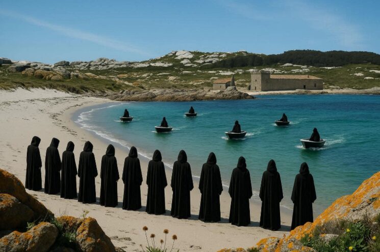 "El Aquelarre de Sálvora" esperando que este crowdfunding llegue a buen puerto 