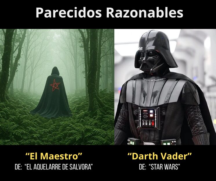 El antagonista de la Novela nos recordará a Vader