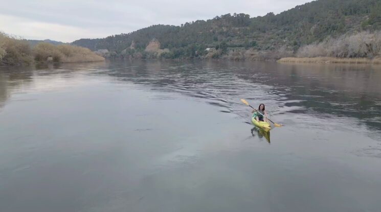 Fent caiac pel riu Ebre