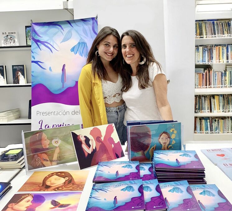 Noemí Montero y Ana I. Saiz - Feria del Libro de Granada 