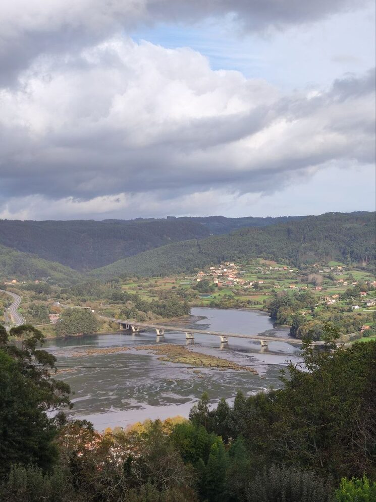 Ría del Eume vista desde arriba