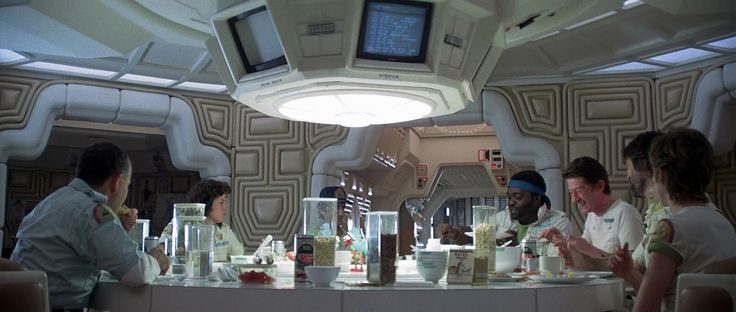 Alien (1979) - Comedor de la Nostromo