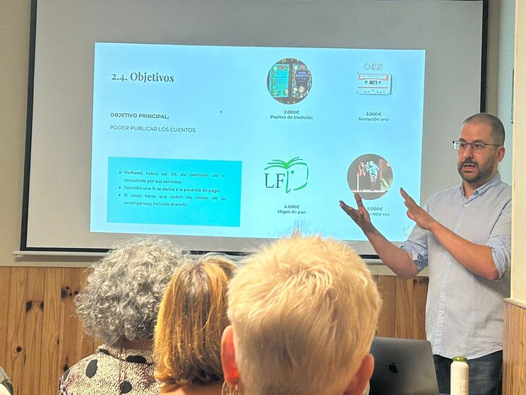 Presentación en ZainBizi Elkartea, Orio, Gipuzkoa