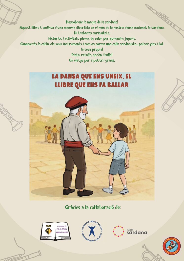 La música de la cobla, la música que uneix generacions per conservar la nostre dansa Nacional: La Sardana!