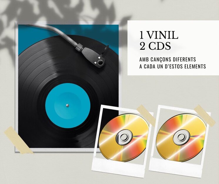 Serà una edició especial i conjunta, que contindrà 1 vinil i 2 cds, amb cançons diferents a cada suport