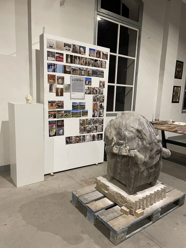 La butaca de sal a l'"Entre Artistes" de la Garriga