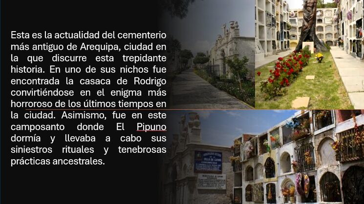 Fotos del cementerio de Cayma
