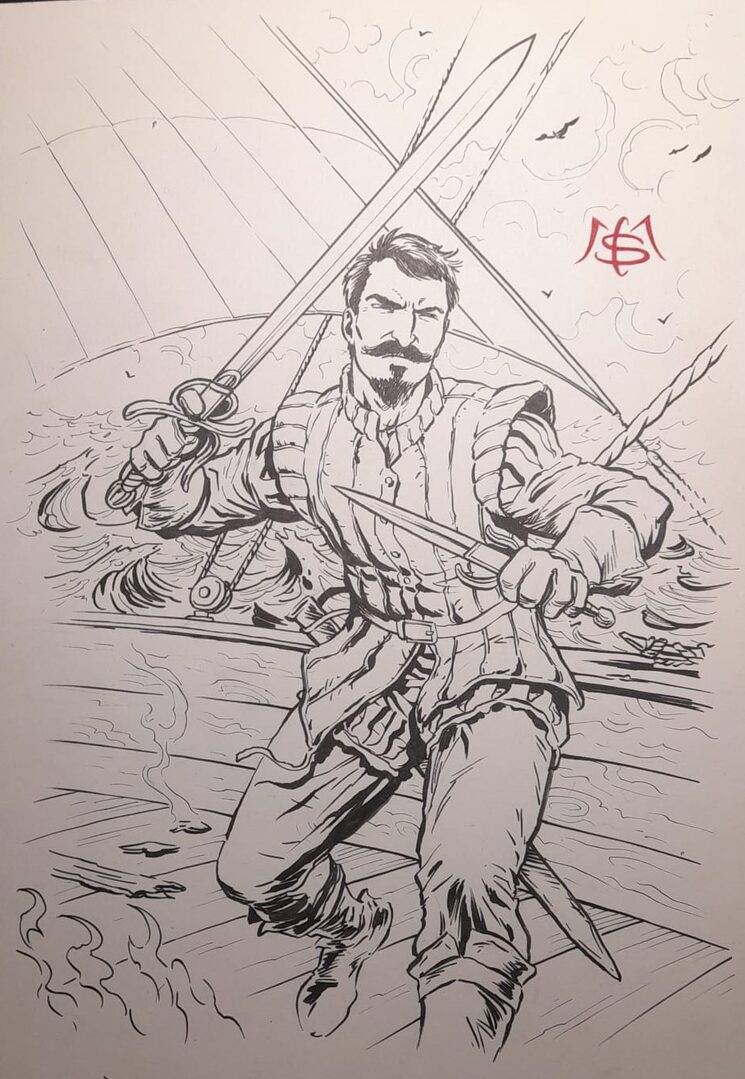 Un épico Cervantes gracias a los lápices de Mariano Saura