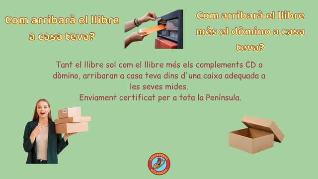 Enviament certificat i protegit dins de caixes per a tota la Península.