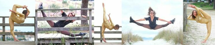 Llevo participando en colaboraciones artísticas desde que empecé mi carrera de bailarina, como en este proyecto fotográfico de Kikovinas.