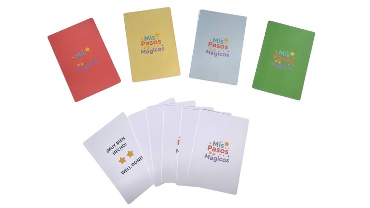 Tarjetas de actividades y recompensa