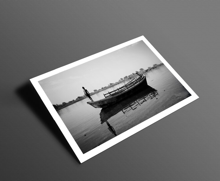 Lámina que se entregará como parte del mecenazgo firmada y sellada por el autor