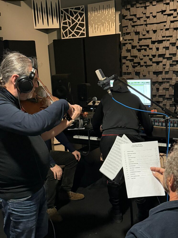 Dario sonant lo violì