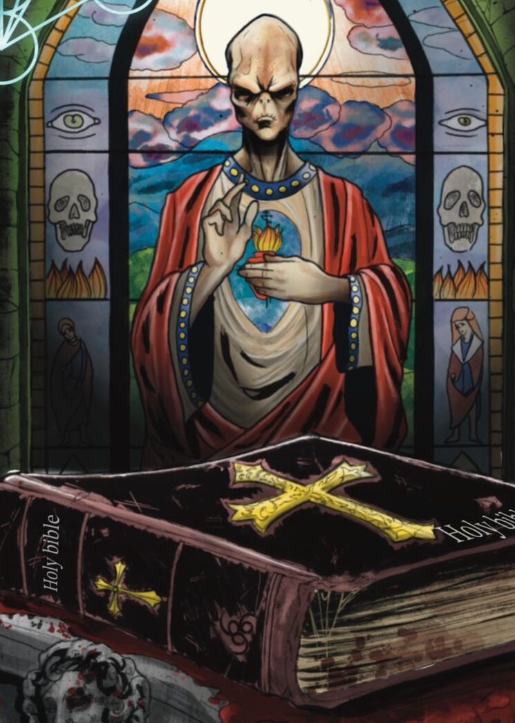 “El día que el alíen reemplazó a Jesús todo cambió.”