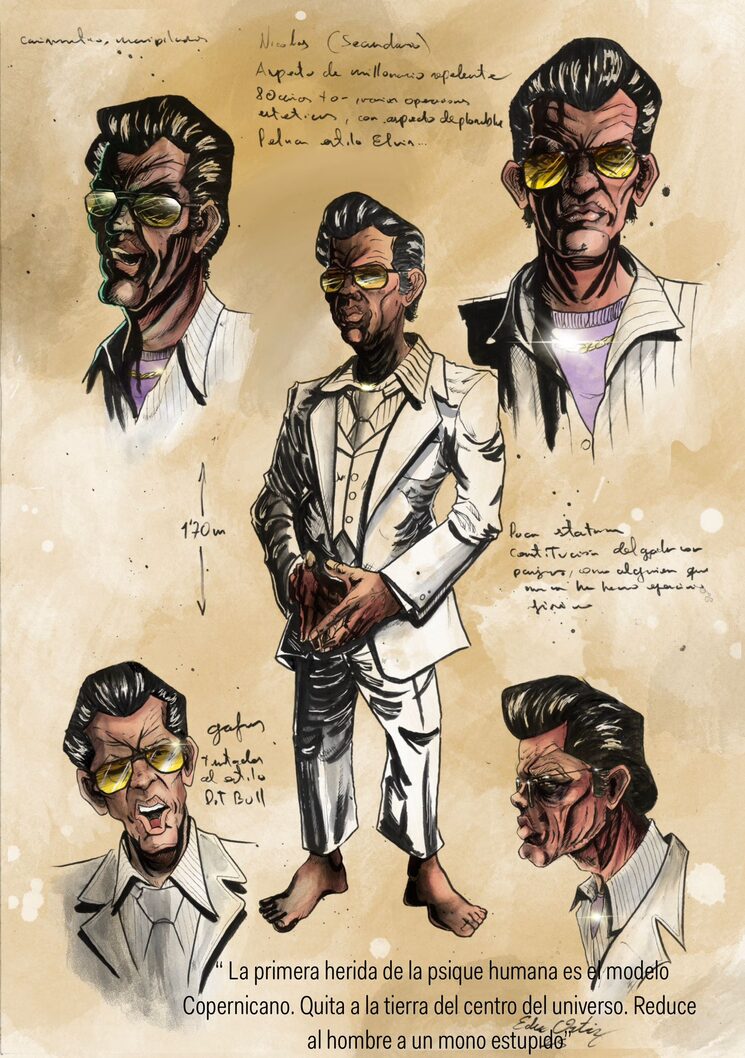 “Nicolás Copérnico nunca murió. Solo aprendió a reescribir el mundo.”