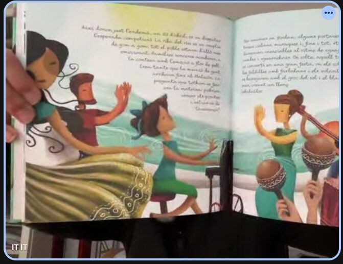 Interior del llibre imprès